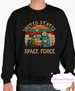 United States Space Force Vintage Funny Science smooth Sweatshirt