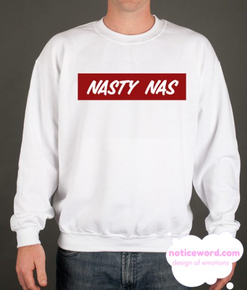 nasty nas White Sweatshirt