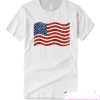 sequin american flag Light smooth T-Shirt