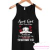 April Girl with three sides Tank Top