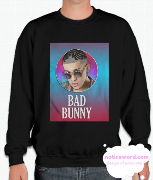 Bad Bunny Image smooth Sweatshirt