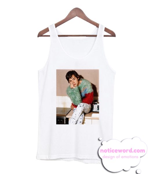 Harry Styles Image Tank Top