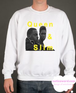 Queen And Slim White Sweatshirt