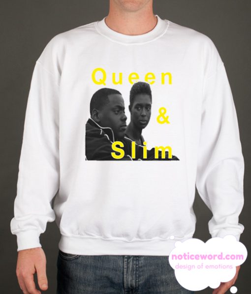 Queen And Slim White Sweatshirt