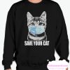 Save Your Cat Coronavirus Sweatshirt