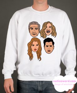 Schitt’s Creek Family Portrait smooth Sweatshirt