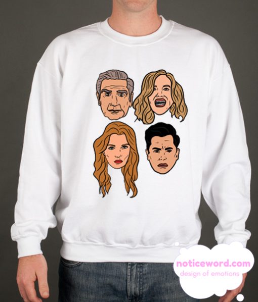 Schitt’s Creek Family Portrait smooth Sweatshirt