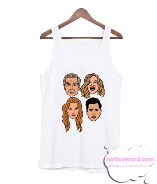 Schitt’s Creek Family Portrait smooth Tank Top