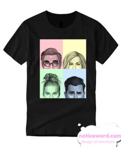 The Schitts Creek Colorful Cast smooth T Shirt