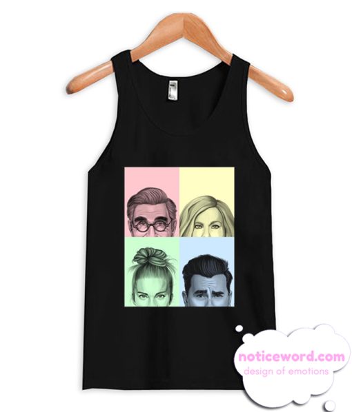 The Schitts Creek Colorful Cast smooth Tank Top