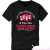 Valentines Day Wash Your Hands Flu Prevention smooth T Shirt