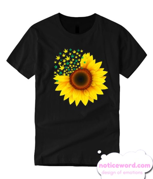 Weed sunflower smooth t shirt