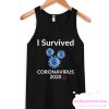 i survived corona virus 2020 Tank Top