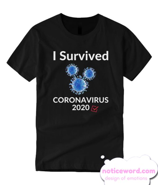 i survived corona virus 2020 t-shirt