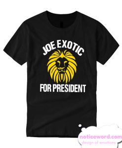 joe exotic for president smooth t shirt