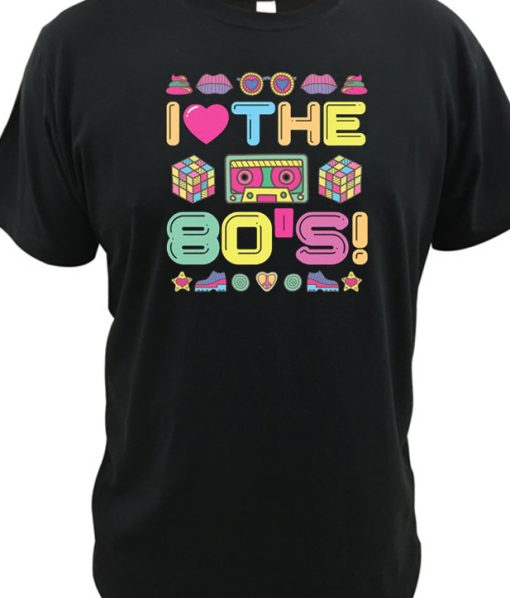 80s Costume Clothing DH T Shirt