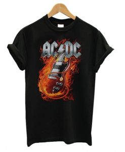 ACDC Guitar DH T Shirt