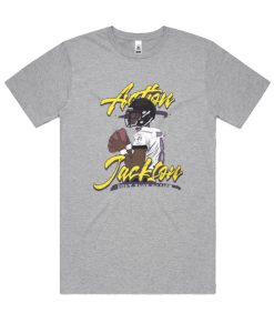 ACTION JACKSON SCRIPT LAMAR JACKSON DH T Shirt