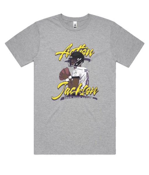 ACTION JACKSON SCRIPT LAMAR JACKSON DH T Shirt