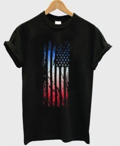 Abstract American Flag America Patriot USA DH T Shirt