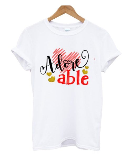 Adoreable Valentine DH T Shirt