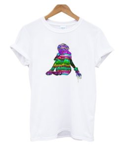 Aesthetic Glitch Anime Girl DH T shirt