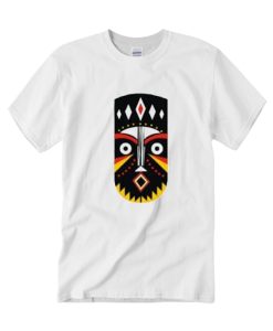 African Mask White DH T shirt