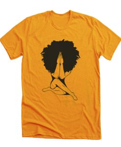 Afro praying DH T shirt