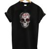 Alabama Crimson Skull flower DH T shirt