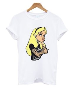 Alice Wonderland Tattoo Punk Retro DH T Shirt