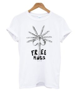 Alien Free Hugs Ringer DH T Shirt