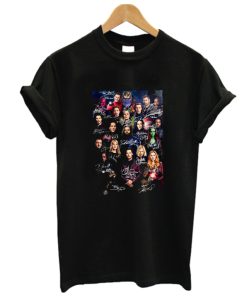 All Marvel Avengers Endgame Heroes Signatures DH T Shirt