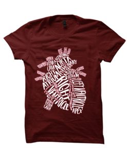 Anatomical Heart DH T Shirt