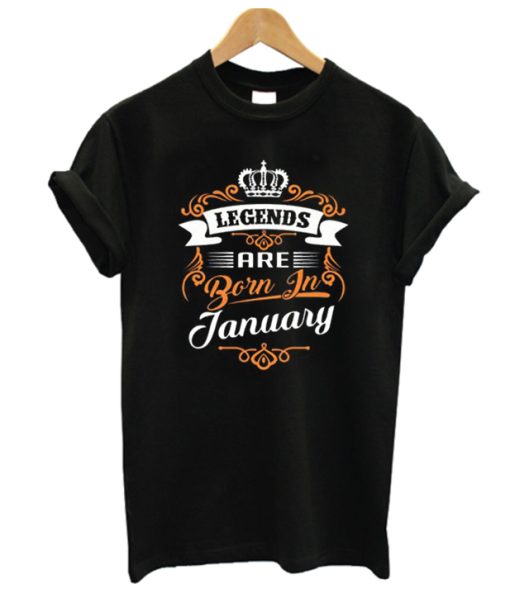 Another Legends are born in the January DH T Shirt