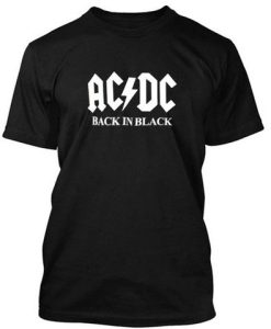 BACK IN BLACK DH T Shirt