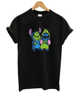 Baby Grinch and Stitch DH T Shirt