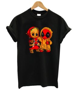 Baby Groot And Deadpool DH T Shirt