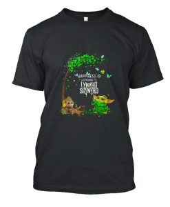 Baby Groot and baby Yoda happiness is listening to Lynyrd Skynyrd DH T Shirt