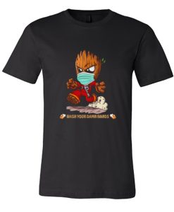 Baby Groot wash your damn hands DH T Shirt