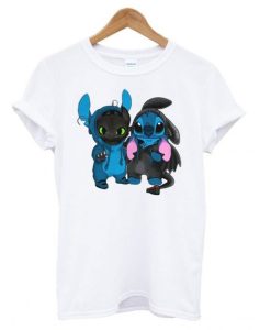 Baby Toothless and baby Stitch DH T Shirt