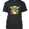 Baby Yoda And Corgi Dog DH T Shirt