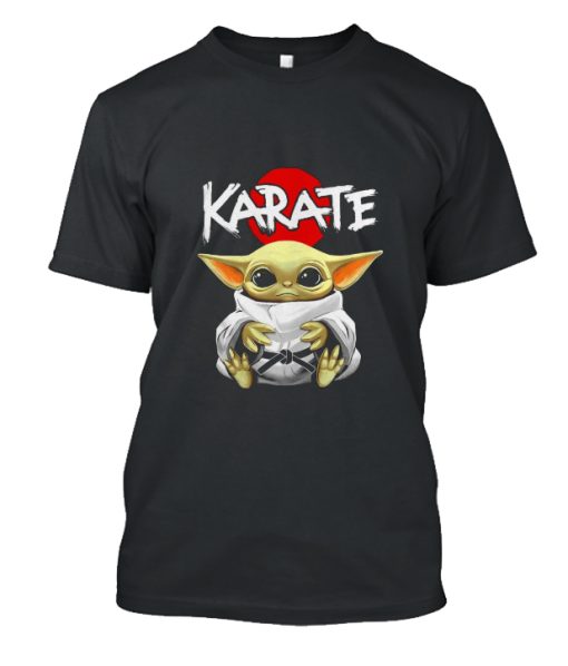 Baby Yoda and karate DH T Shirt