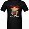 Baby Yoda face mask hug Save-A-Lot I can’t stay at home DH T Shirt