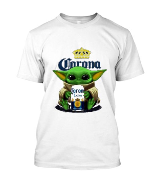 Baby Yoda hug Corona Extra DH T Shirt