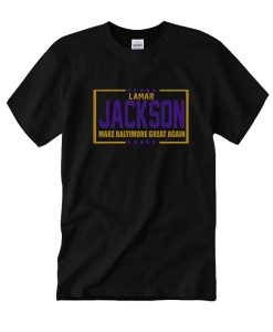 Black Baltimore Lamar Election DH T Shirt