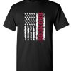 Broncos Football, American Flag DH T-Shirt