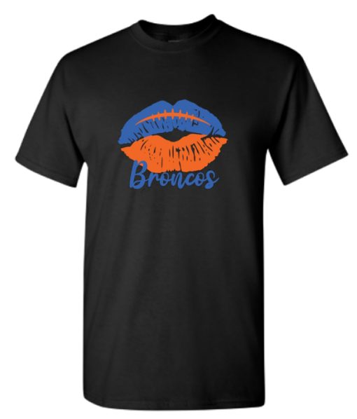 Broncos Football - Lips Football Team DH T Shirt