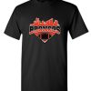 Broncos Football Skyline Football Team DH T Shirt