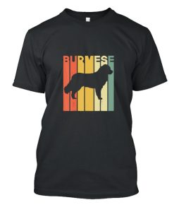 Burmese Mountain Silhouette Vintage DH T-Shirt