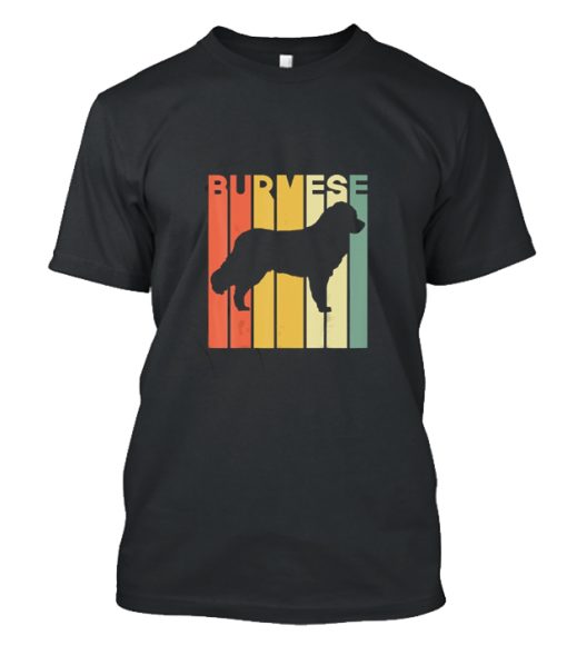 Burmese Mountain Silhouette Vintage DH T-Shirt